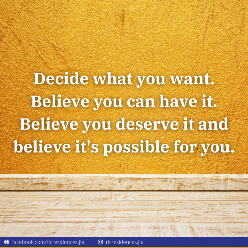Real Estate Investing starts with Deciding, Believing, and Achieving!